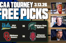 UCLA vs Michigan State,NCAA Basketball Picks Today,Matt Fargo,Alex Smart,Sean Higgs,Oklahoma vs Arkansas