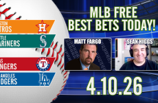 Astros vs Mariners,Rangers vs Dodgers,MLB Picks Today,MLB Best Bets Today,Sean Higgs,Matt Fargo