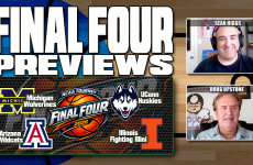 March Madness,Final Four,Doug Upstone,Sean Higgs,UConn,Michigan,Arizona,Illinois,Michigan vs Arizona,UConn vs Illinois